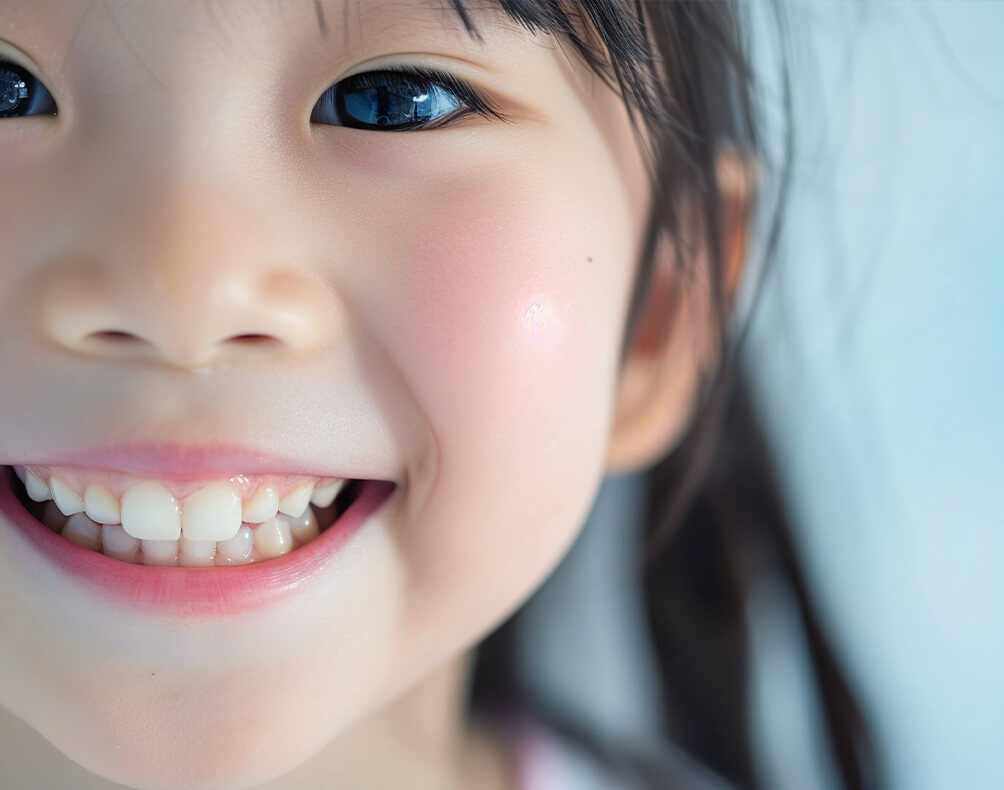 小児顎顔面矯正、小児機能矯正(マイオブレースプレオルソ)予防矯正に対応